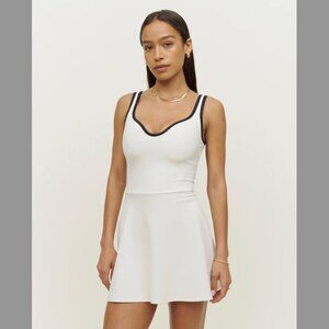 Reformation White Exercise EcoMove Active Dress - Size XS